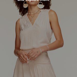 Ramy Brook Pauline V-Neck Mini Dress